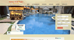 Desktop Screenshot of novoturismotimor.com